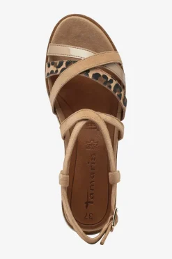 Tamaris Sandal Tan Comb Discount