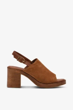 Tamaris Sandal med hæl Cognac Hot