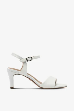 Tamaris Højhælede Sko>Sandaler med hæl White matt