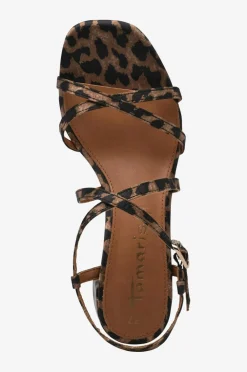 Tamaris Højhælede Sko>Sandaler med hæl Leopard