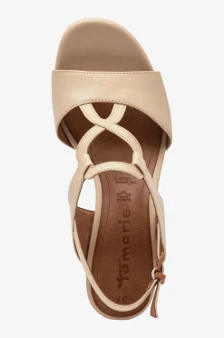 Tamaris Højhælede Sko>Sandaler med hæl Nude