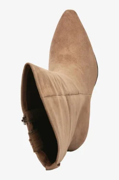 Tamaris Støvler>Støvler Tall Suede Tan