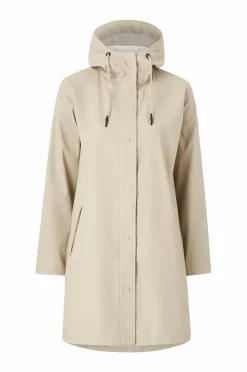 Tenson Regnjakke Apelviken PU Coat W Sustained grey Sale