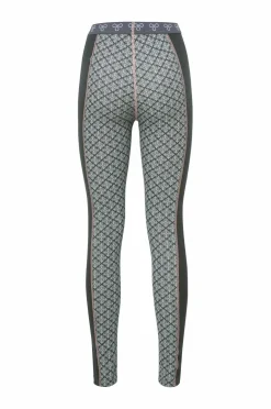 Termo Skiundertøj|Skiundertøj>Lange underbukser Seaqual Jacquard Long-Johns Women Dark grey