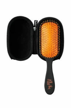 The Knot Dr. Pro Sport Paddle Tangerine Brush with EVA Case No color Online
