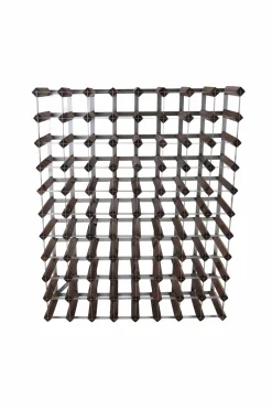 The Swedish Wine Rack Factory Vinreol 90 flasker Brun Best