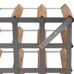 The Swedish Wine Rack Factory Vinreol 16 flasker samlet Brun Sale