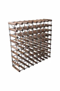 The Swedish Wine Rack Factory Vinreol 72 flasker Brun Online