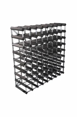 The Swedish Wine Rack Factory Småopbevaring>Vinreol 72 flasker Sort