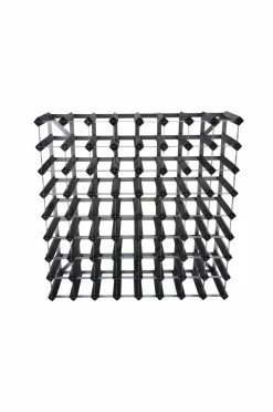 The Swedish Wine Rack Factory Småopbevaring>Vinreol 72 flasker Sort