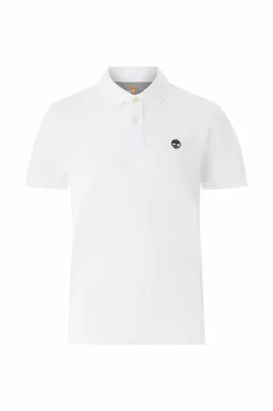 Timberland Poloshirts>Poloshirt Pique Short Sleeve Polo White