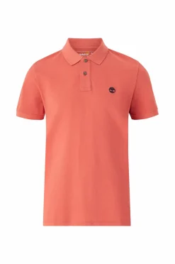 Timberland Poloshirts>Poloshirt Pique Short Sleeve Polo Burnt sienna app