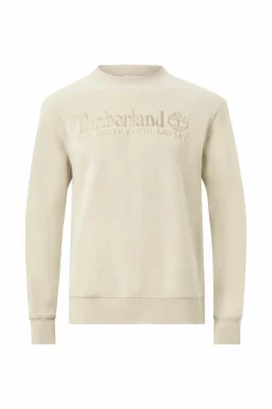 Timberland Overtøj|Overtøj>Trøje Linear Logo Crew Neck S Island fossil