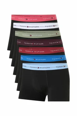 Tommy Hilfiger Boksershorts Trunk WB 7-pak Ut Sg/Dp Bg/W/B Cm/F Crn/V Bl/R R Online