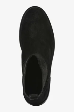 Tommy Hilfiger Boots & Snørestøvler>Chelseaboot Flag Suede Black