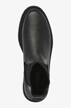 Tommy Hilfiger Boots & Snørestøvler>Chelseaboot TH Plaque Pebble Chelsea Warm Black