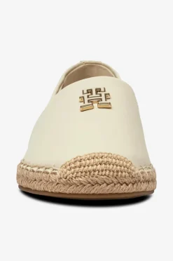 Tommy Hilfiger Espadrillos TH Logo Leather Espadrille Muslin Outlet