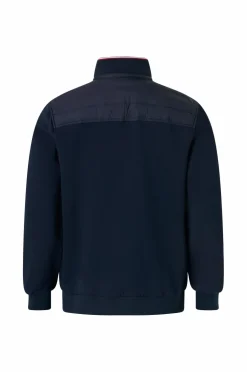 Tommy Hilfiger Jakker & Frakker>Jakke Mix Media Ess Rwb Stand Collar Desert sky