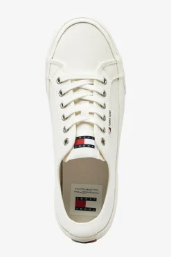 Tommy Hilfiger Kondisko Tjm Lace Up Canvas Color Ecru Clearance