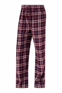 Tommy Hilfiger Pyjamassæt Relaxed Flannel PJ Set -boxed Tartan Reiker Burgundy Sale