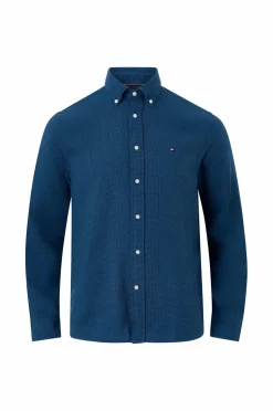 Tommy Hilfiger Skjorte Dobby Structure RF Carbon navy Hot