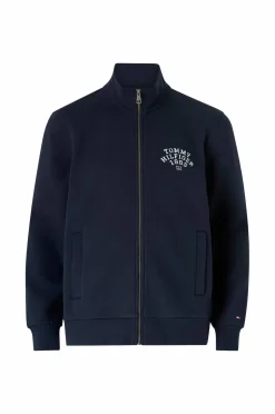 Tommy Hilfiger Sweatshirt Hilfiger Arch Stand Collar Zip Desert sky