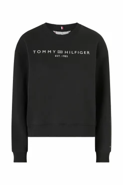 Tommy Hilfiger Sweatshirt Mdrn Reg Corp Logo C-nk Swtshrt Black Hot