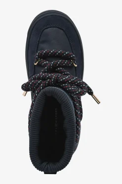 Tommy Hilfiger Vinterstøvler Tommytech Rwb Snowboot Warm Space blue Clearance