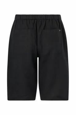 Tommy Hilfiger Curve Shorts>Hørshorts Crv Ess Linen Tailored Short Black