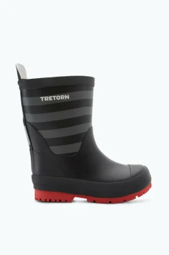 Tretorn Gummistøvler>Gummistøvle Gränna Black/Grey