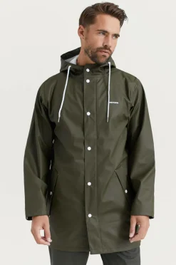 Tretorn Regnjakke Wings Forest green Sale