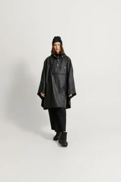 Tretorn Regnponcho PU Light Jet black New