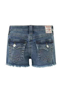 True Religion Denimshorts Picante LR Shorts Flap Caribbean Sky Discount