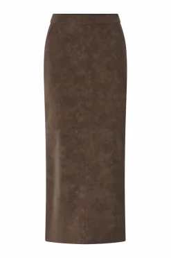 Twist & Tango Nederdel Yara Faux Suede Mocha brown Online