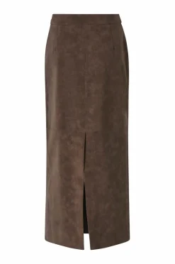 Twist & Tango Nederdel Yara Faux Suede Mocha brown Online