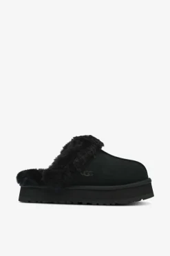 UGG Tøfler W Disquette Black Clearance