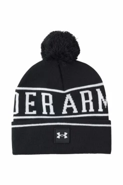 Under Armour Hue M Halftime Pom Beanie Black Hot