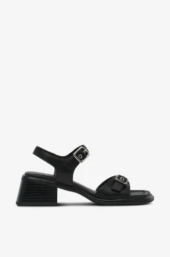 Vagabond Sandal med hæl Ines Black Hot