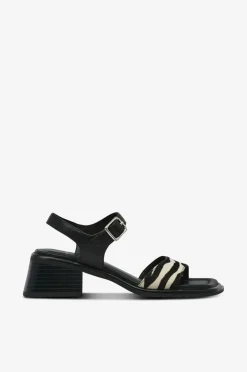 Vagabond Sandaler med hæl Ines Black/white Hot