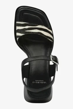 Vagabond Sandaler med hæl Ines Black/white Hot