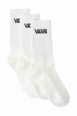 Vans Strømper Classic Crew 3-pak White Outlet