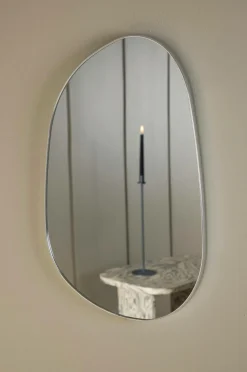 Venture Home Spejle>Askersund lille spejl Sølvfarvet