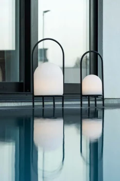 Venture Home Bordlampe Colie Sort New