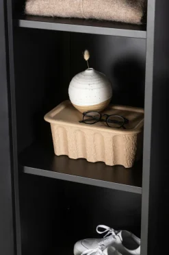 Venture Home Garderobeskab Piring Sort mat sort Hot