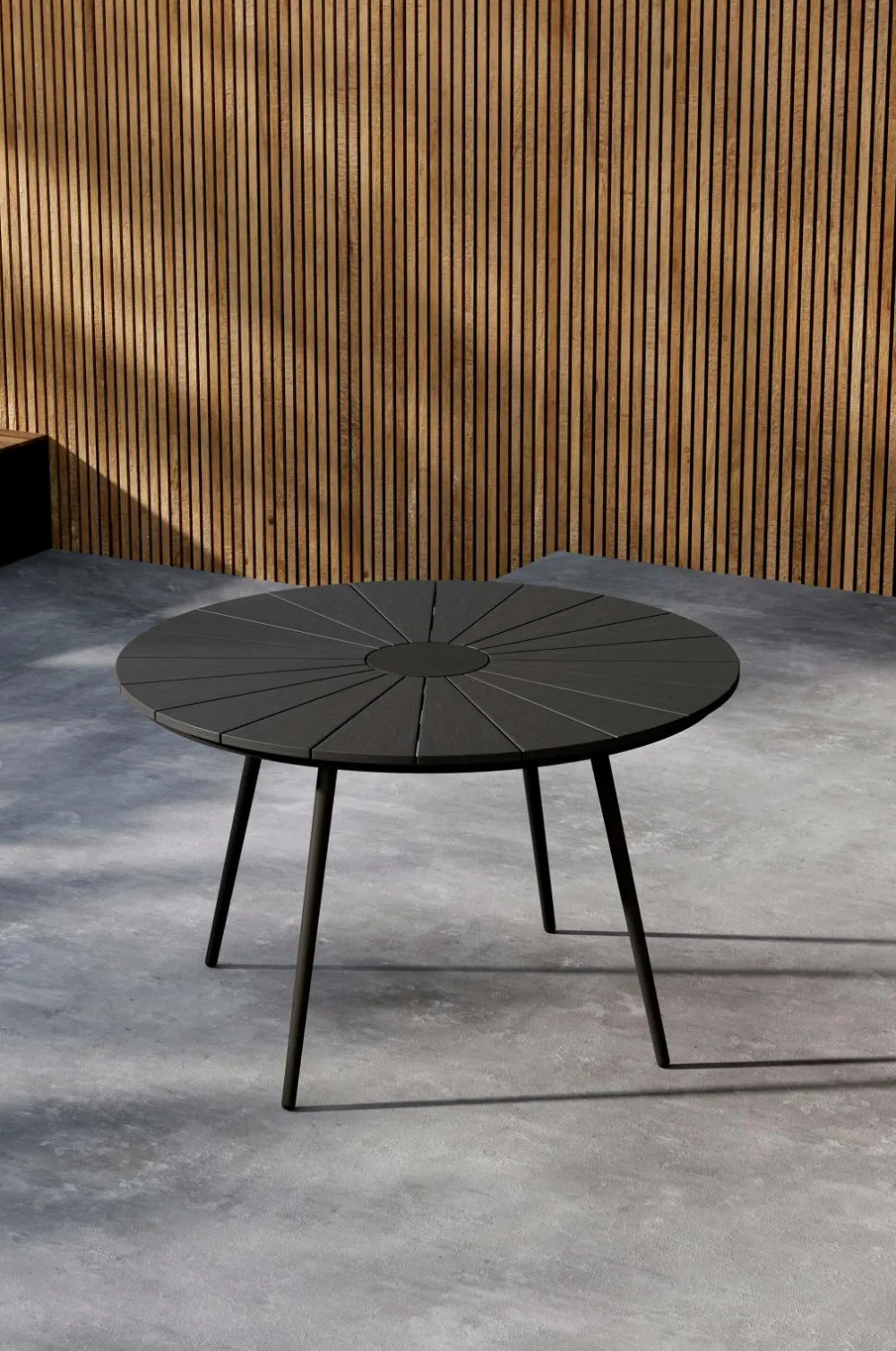 Venture Home Udemøbler & Have>San Vito Rektangulært spisebord Sort