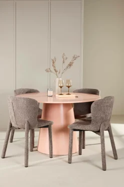 Venture Home Spisegrupper>Spisebord Lanzo med Astoria-stol Brun