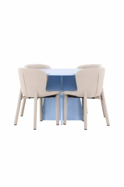 Venture Home Spisegrupper>Spisebord Bootcut med Astoria-stol Beige