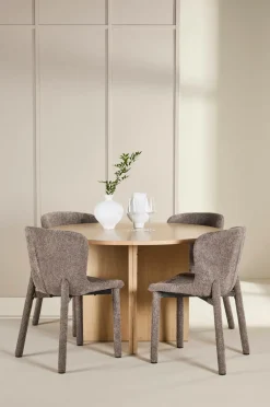 Venture Home Spisebord Strada med Astoria-stol Brun