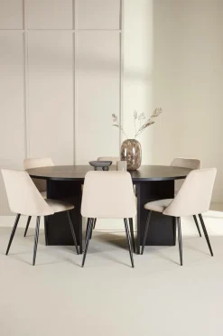 Venture Home Spisegrupper>Spisebord Strada med stol Night Beige