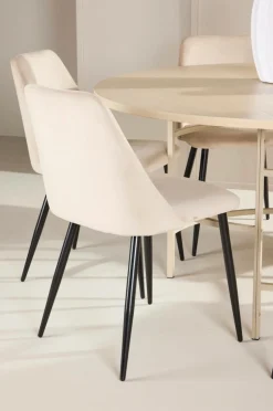 Venture Home Spisebord Copenhagen med stol Night Beige Online